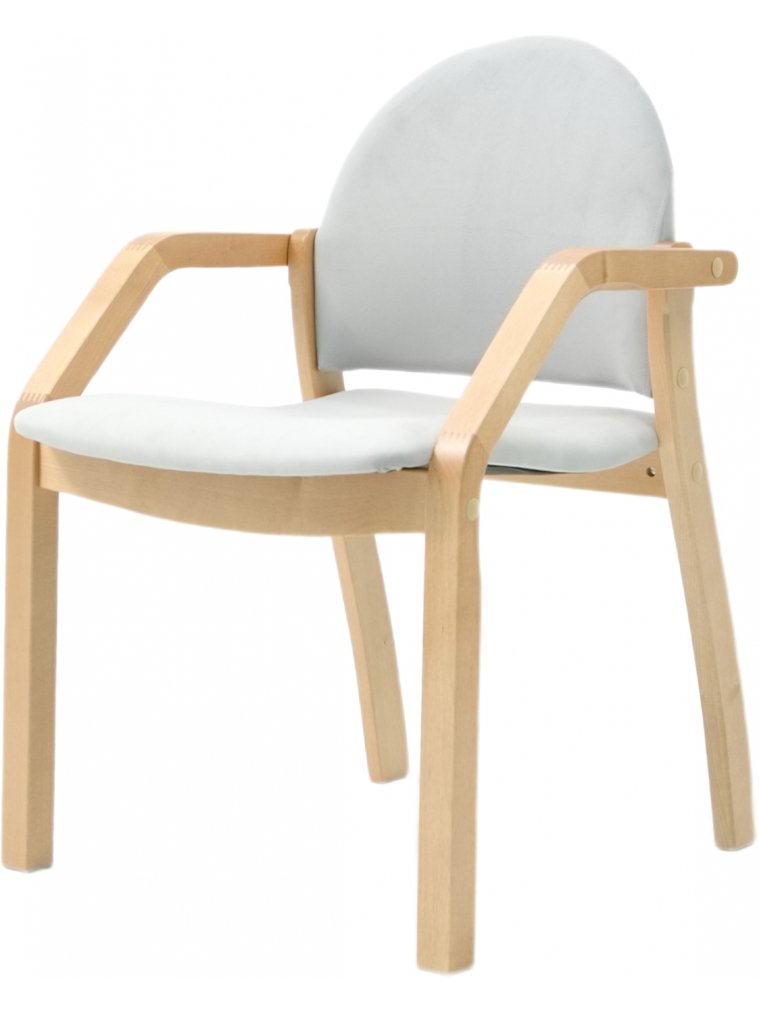 Кресло Джуно 2.0 натуральный / серый