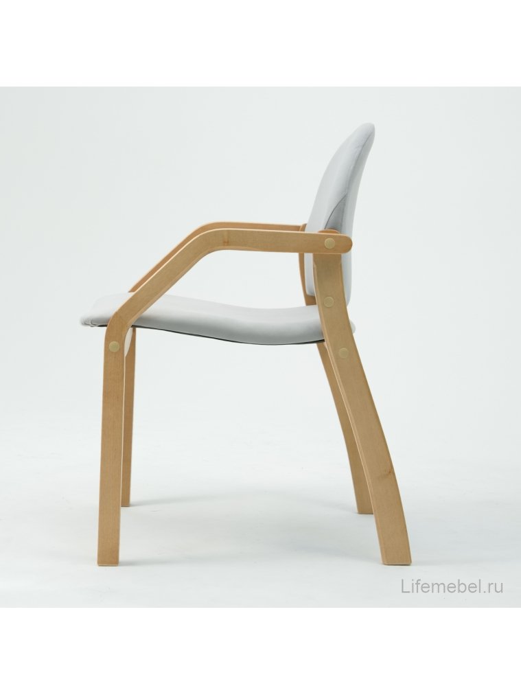 Кресло Джуно 2.0 натуральный / серый