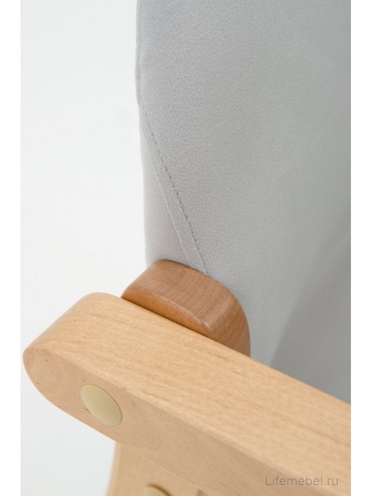 Кресло Джуно 2.0 натуральный / серый