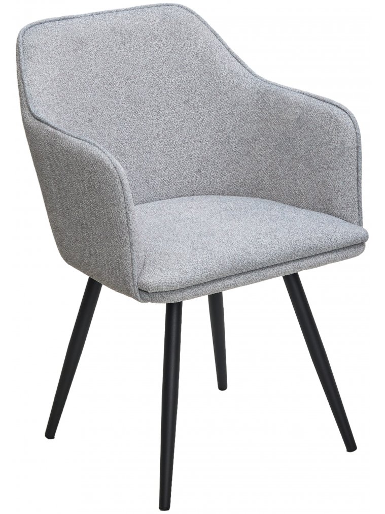 Кресло Fort 360 поворотное ns10 серое букле / черный