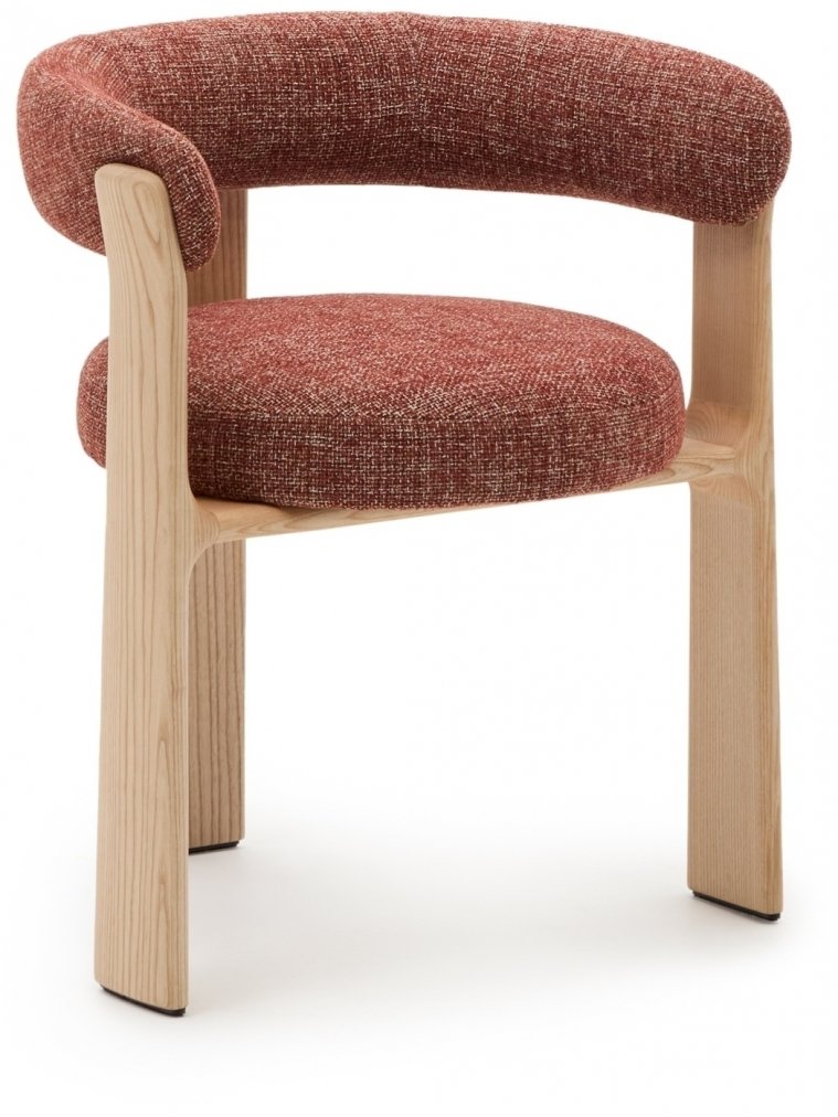 Кресло Granite терракотовое / ясень