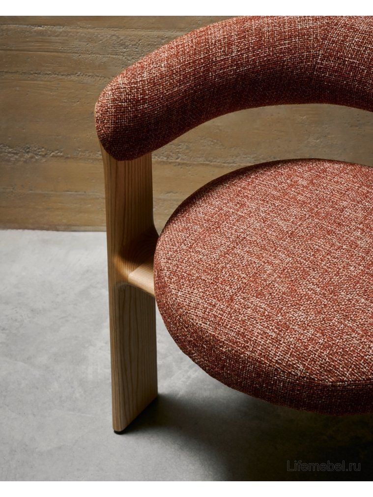 Кресло Granite терракотовое / ясень