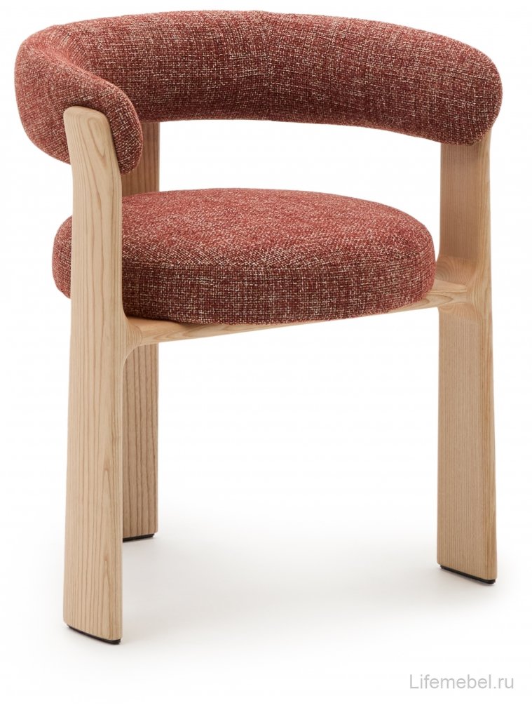 Кресло Granite терракотовое / ясень