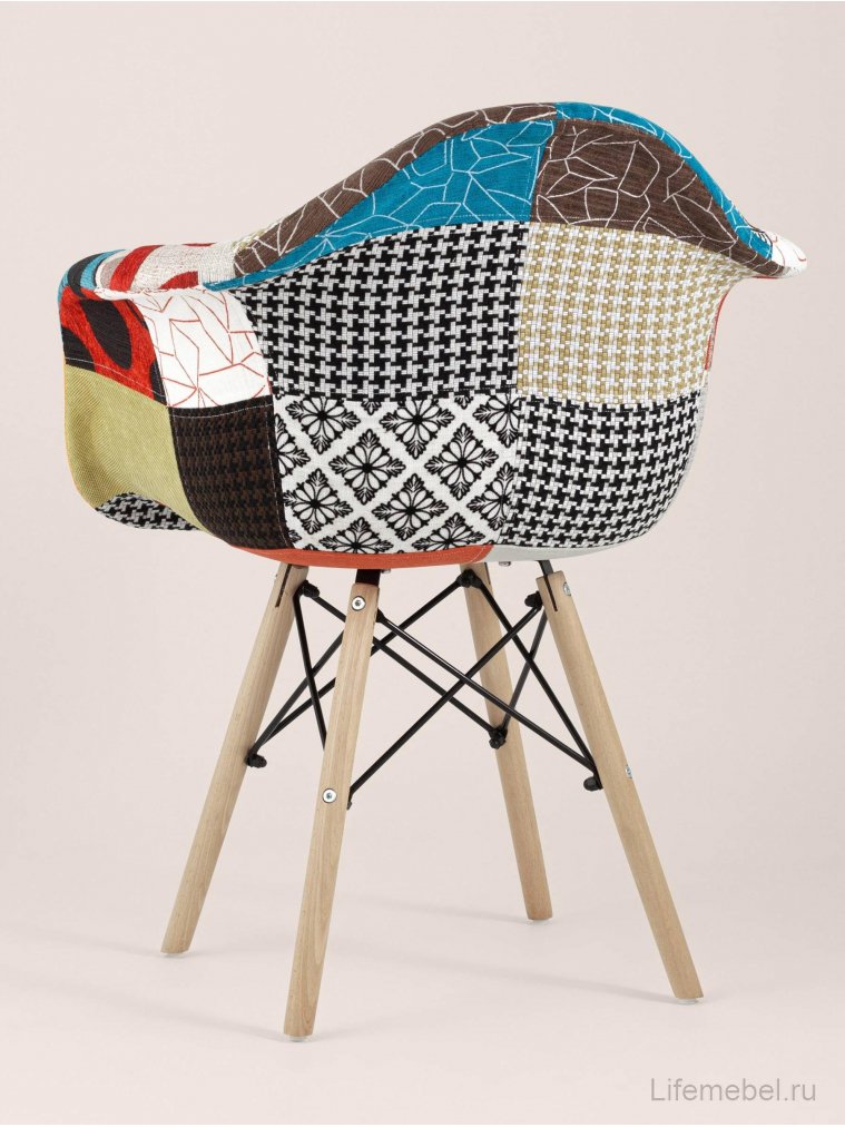 Кресло Hames пэчворк