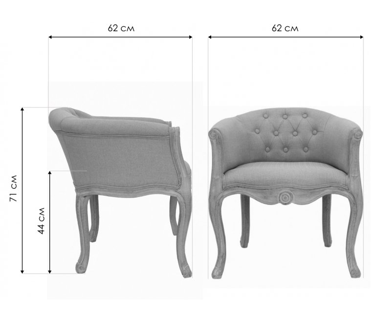 Кресло Kandy 5KS24558-BV blue velvet