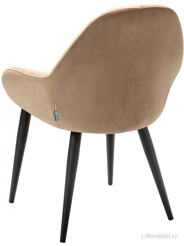 Кресло Kent Diag beige / черное
