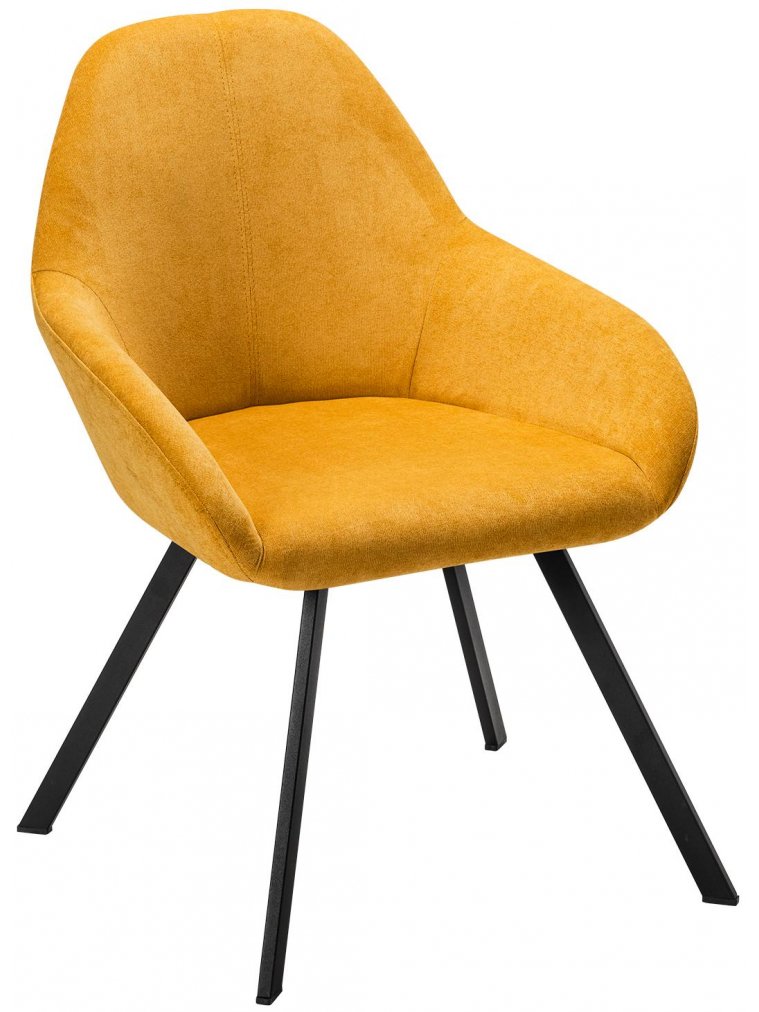 Кресло Kent желтое / арки