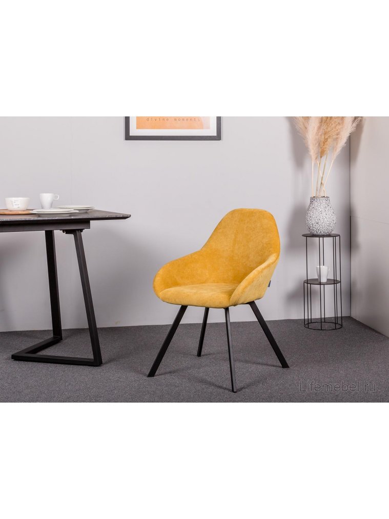 Кресло Kent желтое / арки