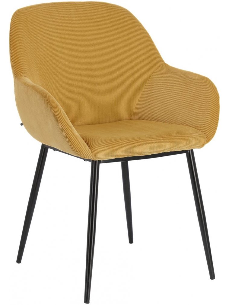 Кресло Konna горчичное