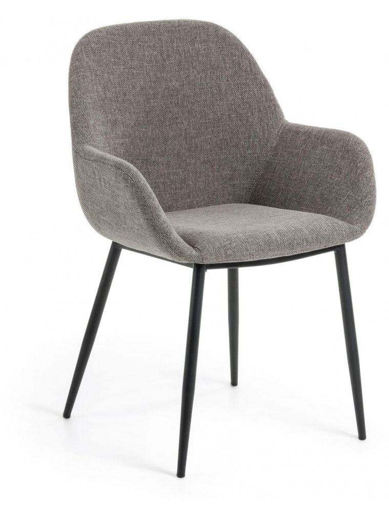 Кресло Konna серое