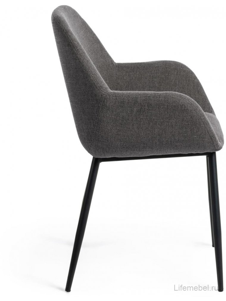 Кресло Konna темно-серое