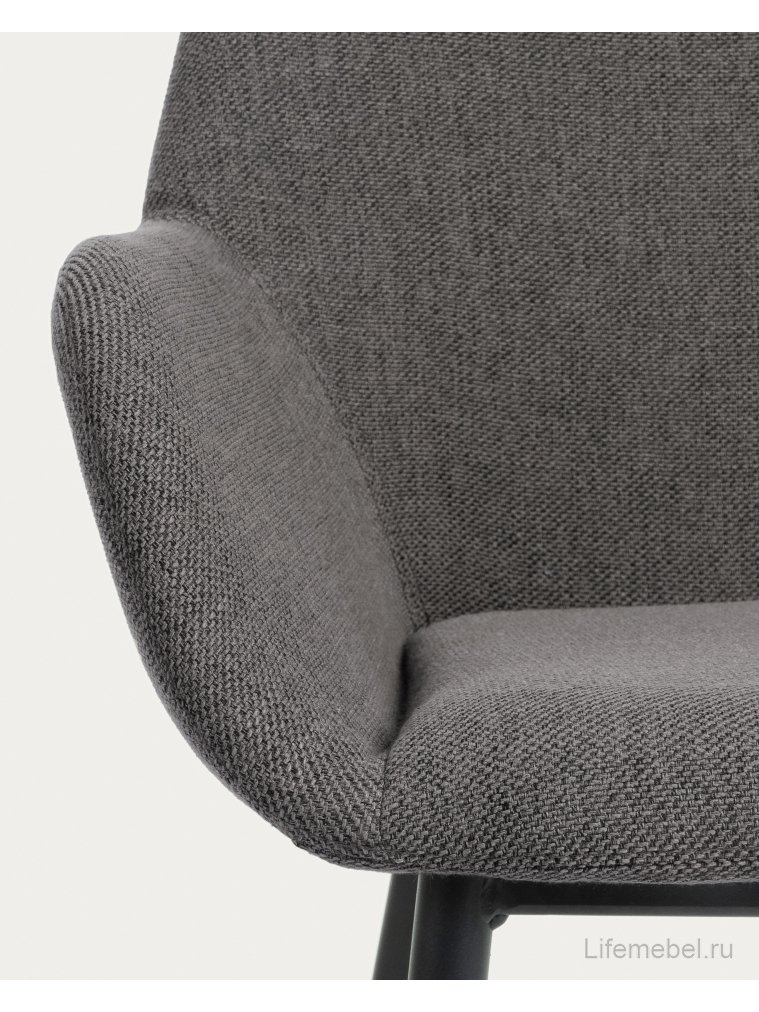 Кресло Konna темно-серое