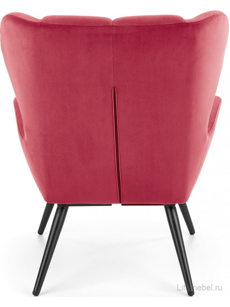 Кресло Tyrion бордовый / черный