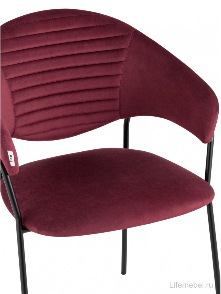 Кресло Лердган винное