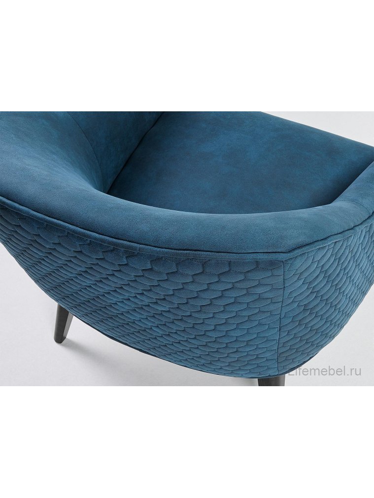 Кресло Lobby синее