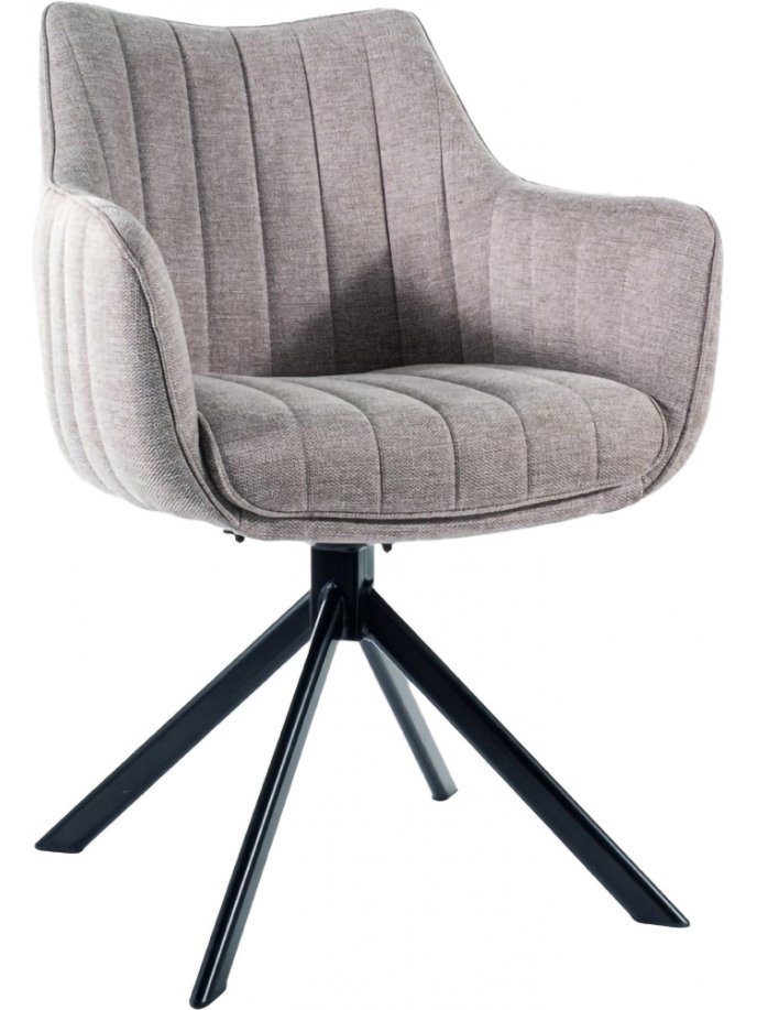 Кресло Azalia brego 31 бежевый / черный