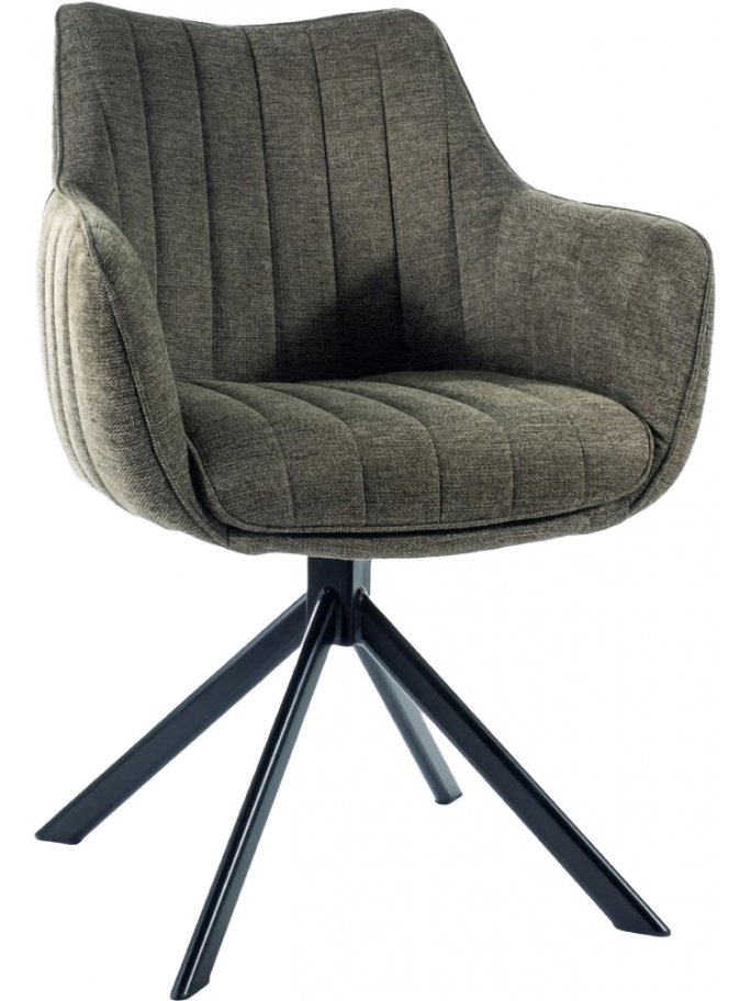 Кресло Azalia brego 77 оливковый / черный