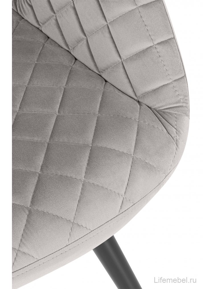 Кресло Муат поворотное confetti silver / черный