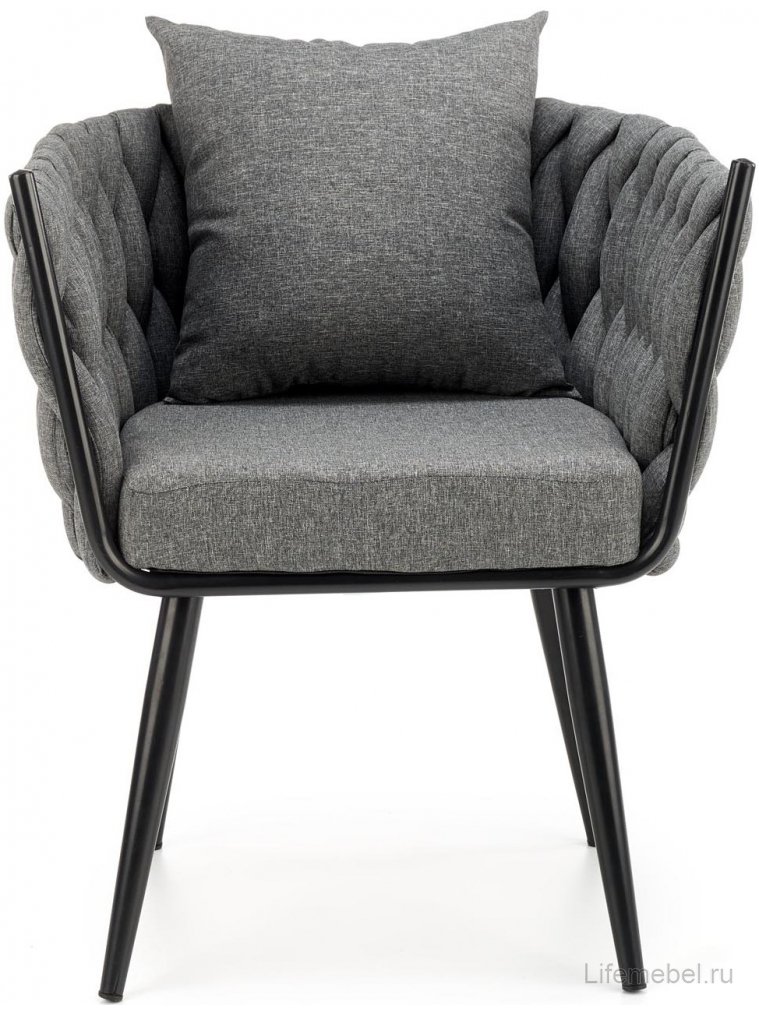 Кресло Avatar серый / черный