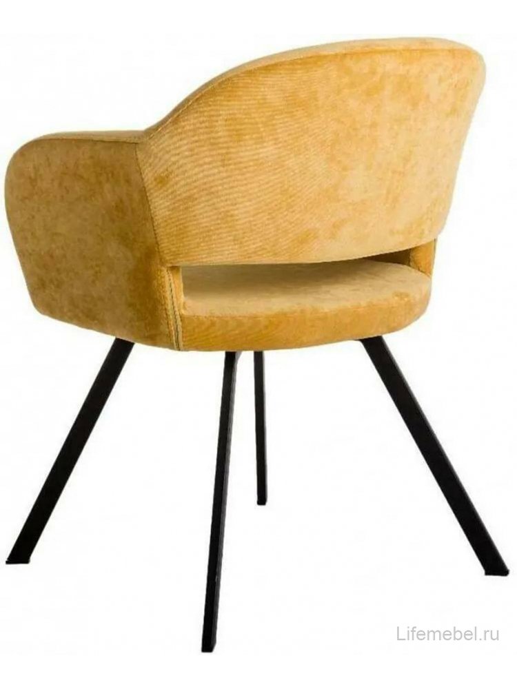 Кресло Oscar желтое / арки