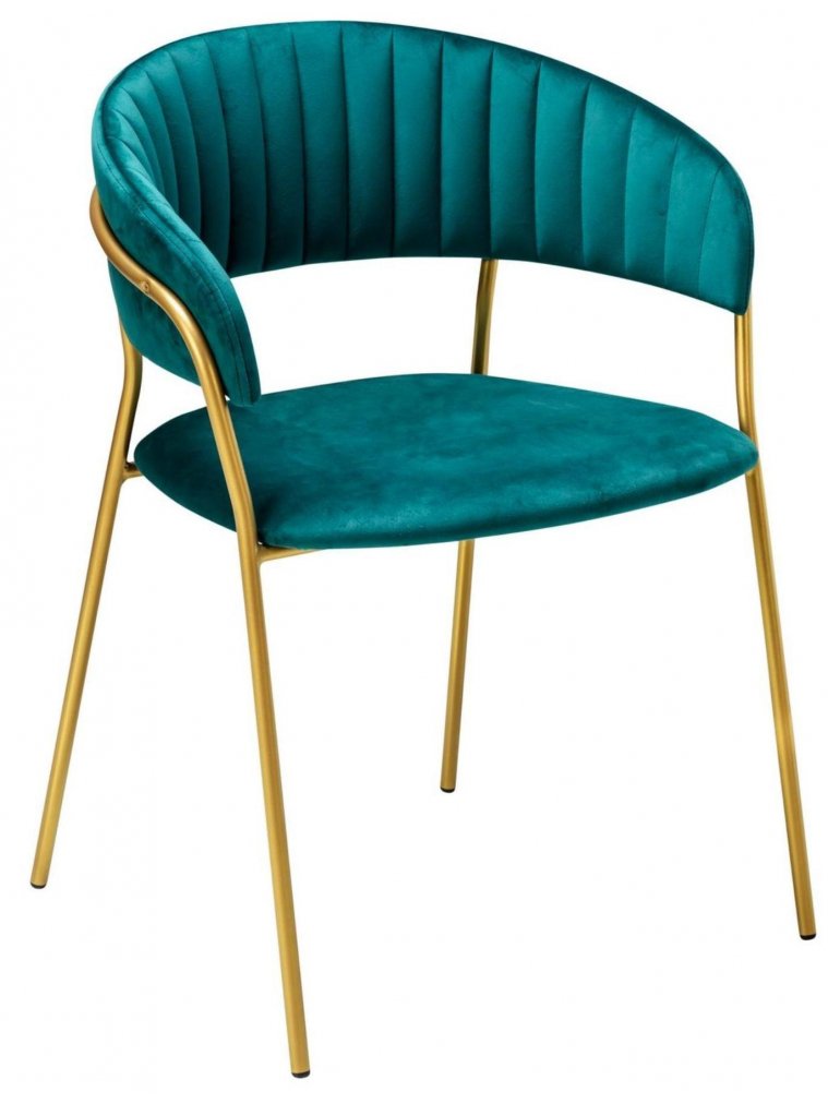 Кресло Portman aquamarin gold