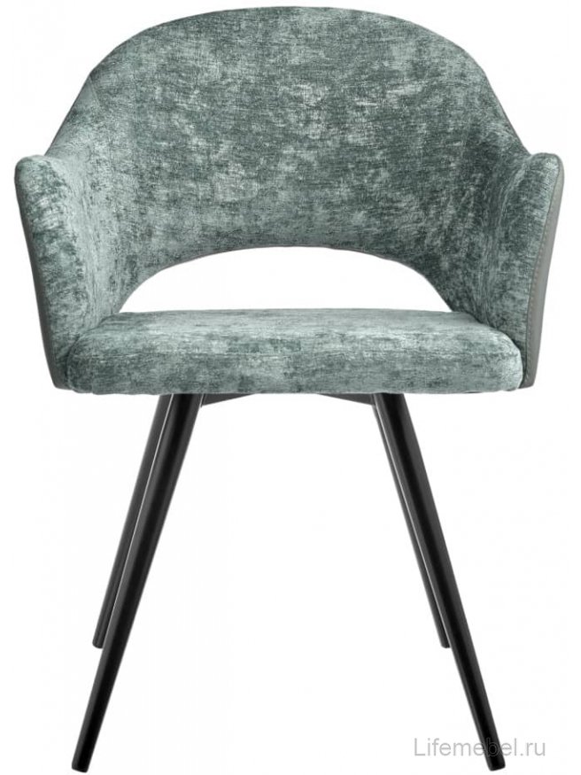 Кресло поворотное Bruno зелёное