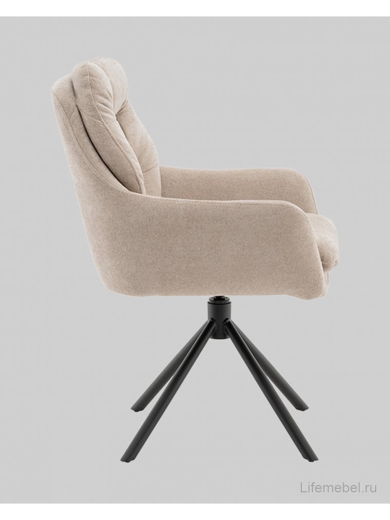 Кресло Ларио букле / бежевый