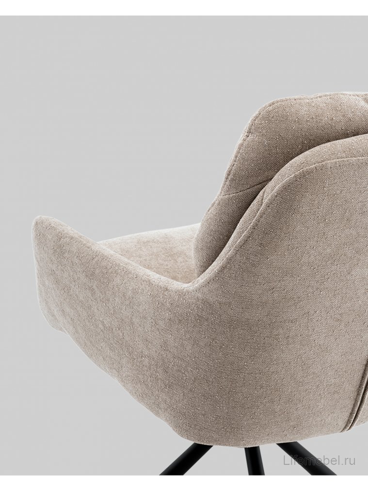 Кресло Ларио букле / бежевый