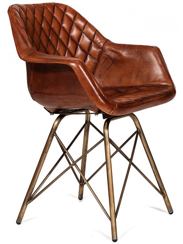 Кресло Secret De Maison Eames Bull mod. M-17668 античная медь / коричневый