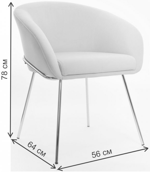 Кресло Elegans бежевое / золото