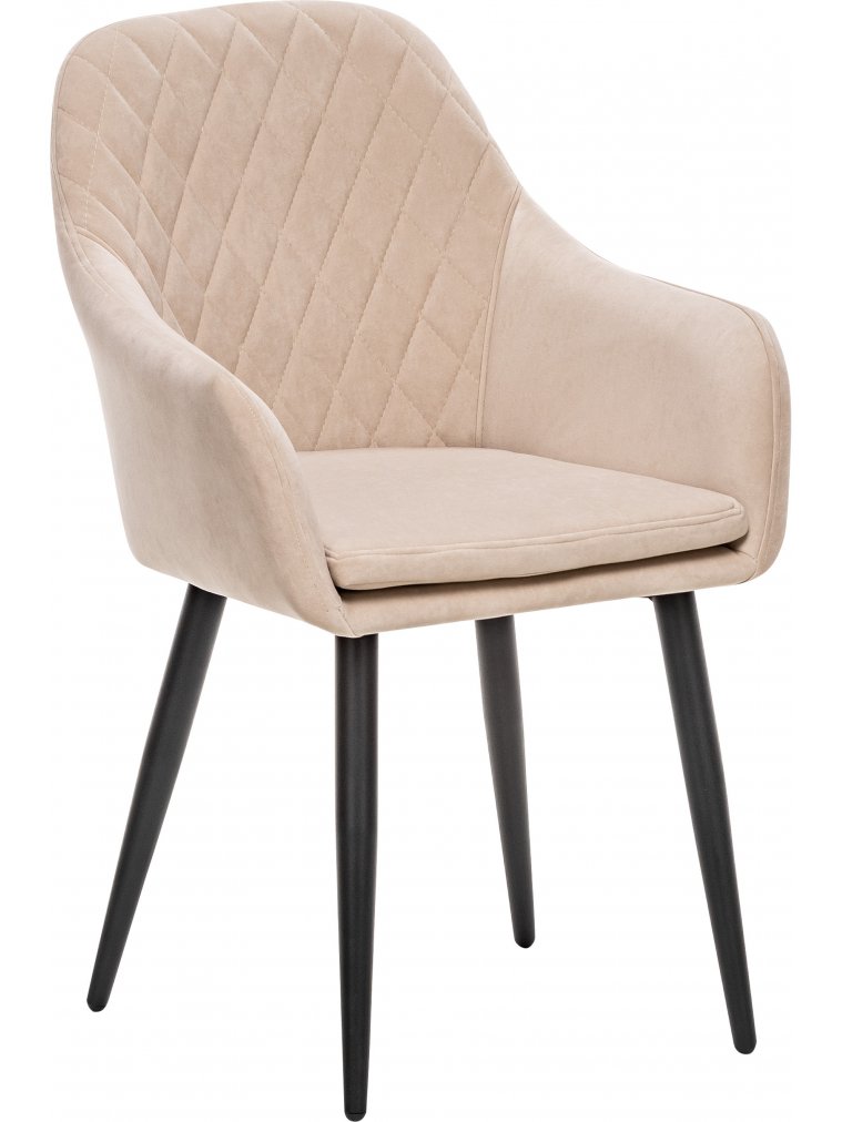 Кресло Слим бежевый / черный