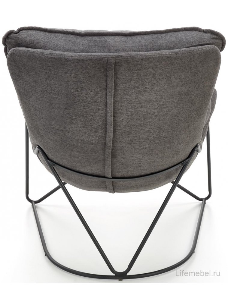 Кресло Volker темно-серый / черный