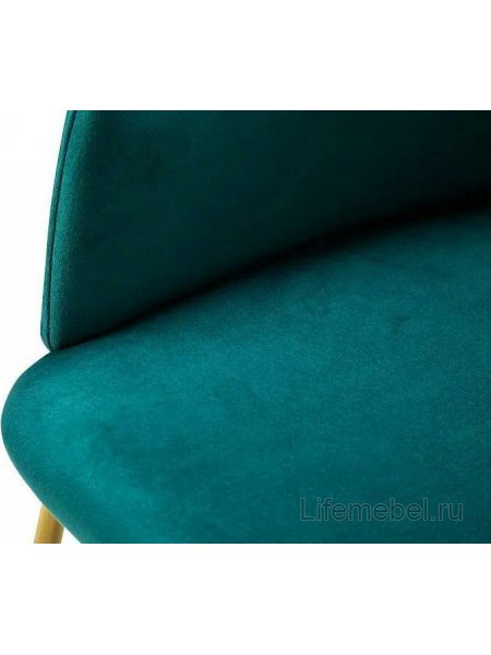 Кресло Strike aquamarin gold