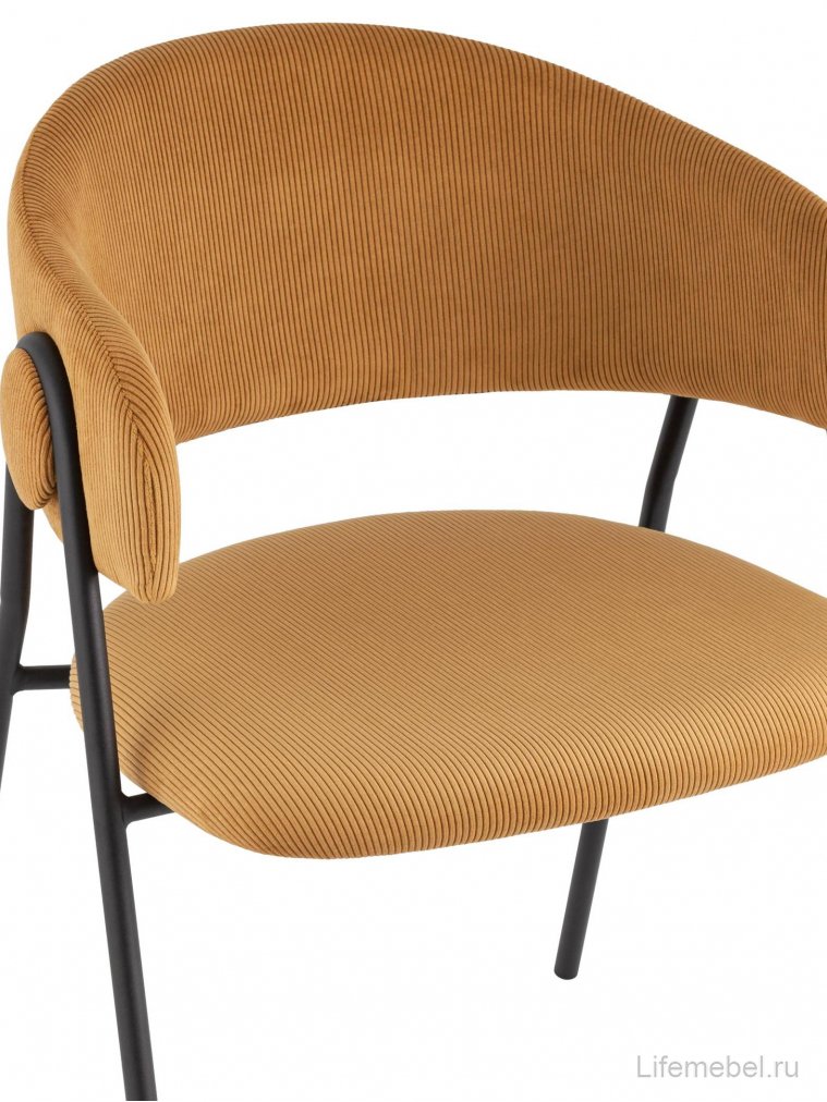 Кресло Долин горчичный