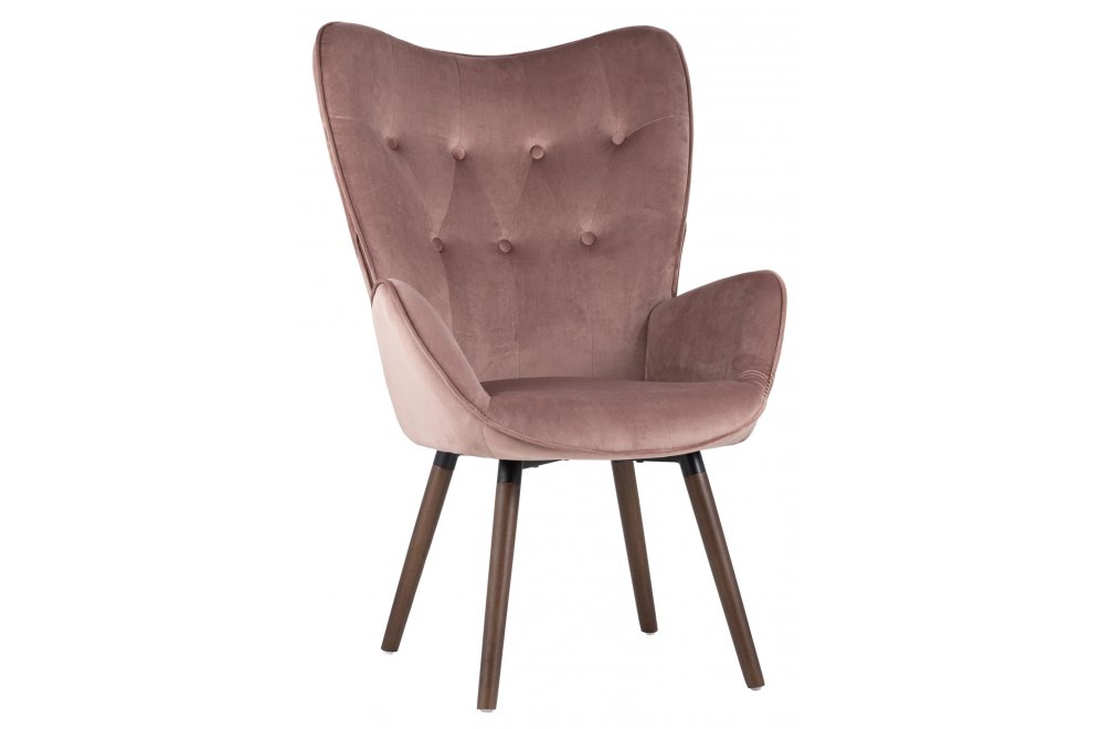Кресло Гарланд розовое