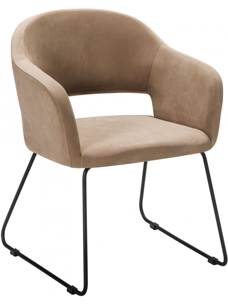 Кресло Oscar Diag beige / линк