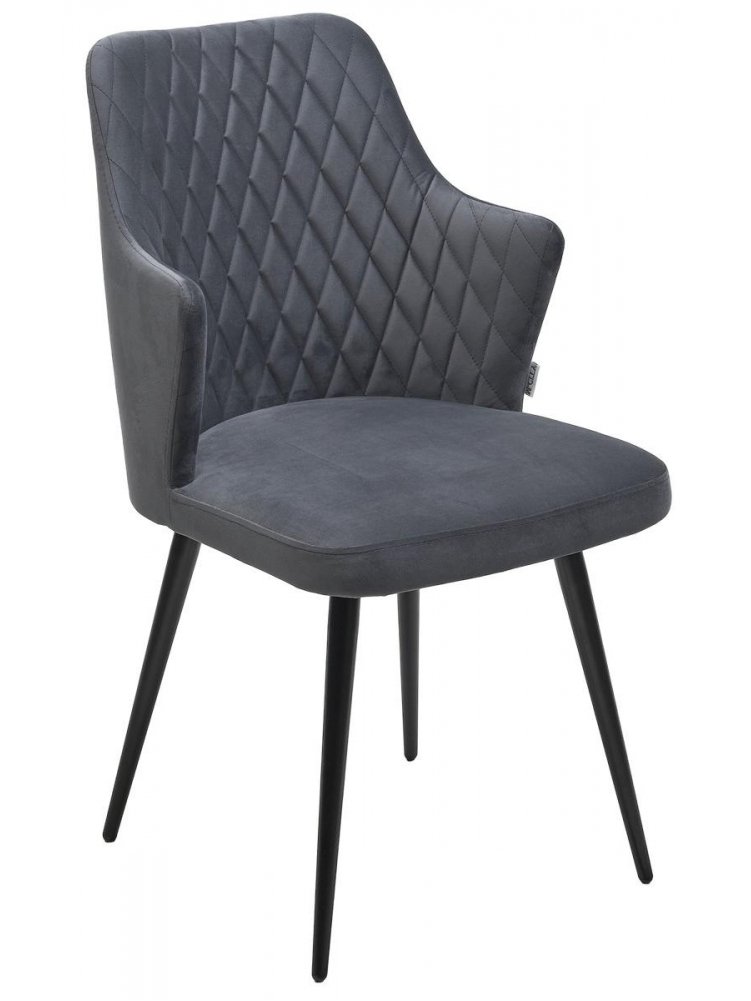 Кресло поворотное Herman темно-серое / черное