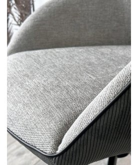 Стул-кресло Tornado серое / темно-серое / черное