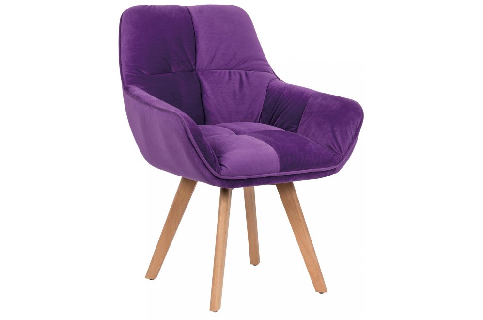 Кресло Soft фиолетовое