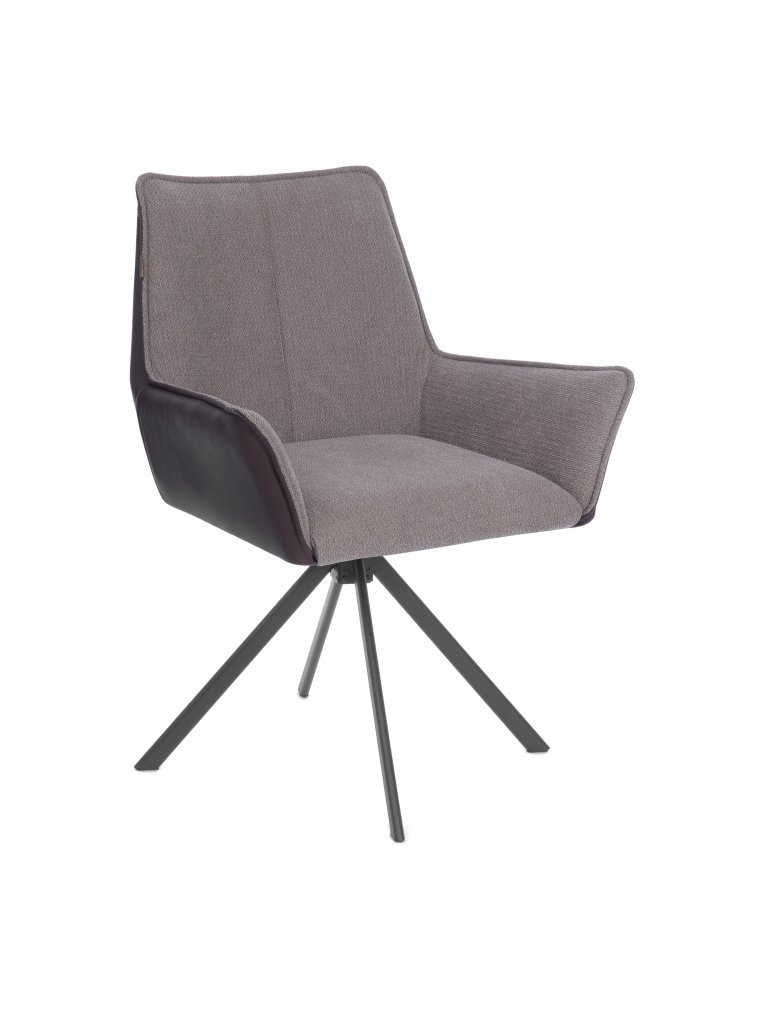 Стул на металлокаркасе Murano бежевый / коричневый