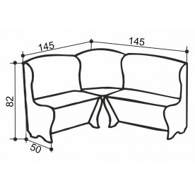 Кухонный уголок Аленка-2 большой
