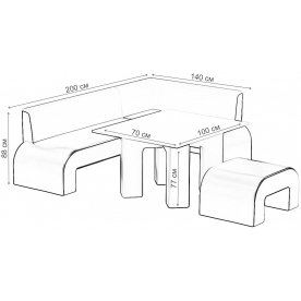 Кухонный уголок Кармен