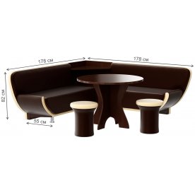 Кухонный уголок Лотос