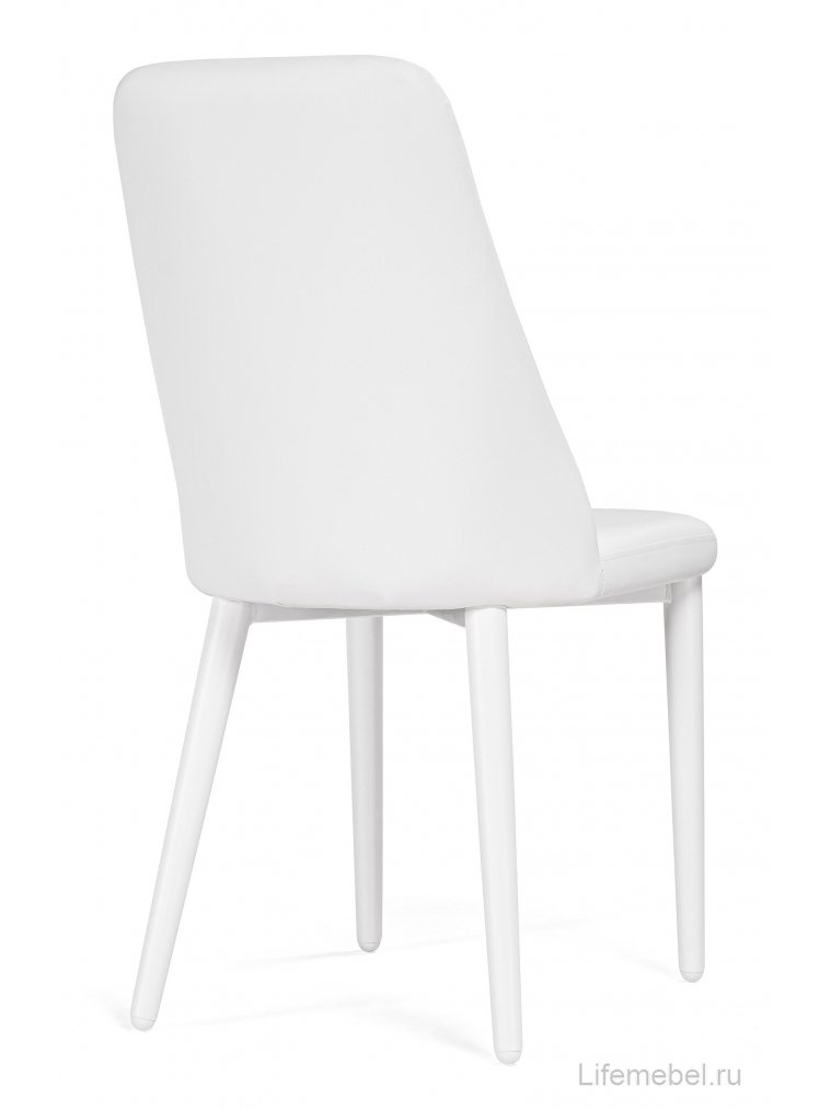 Стул на металлокаркасе Фена R белый