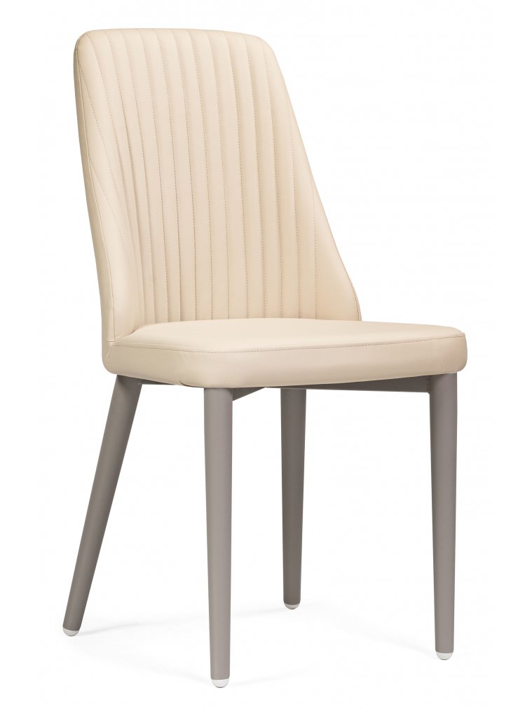 Стул на металлокаркасе Фена R латте / капучино