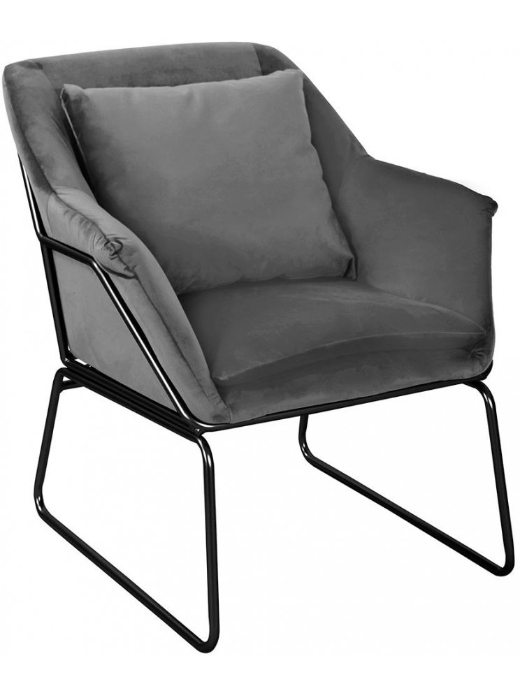 Кресло Alex серое