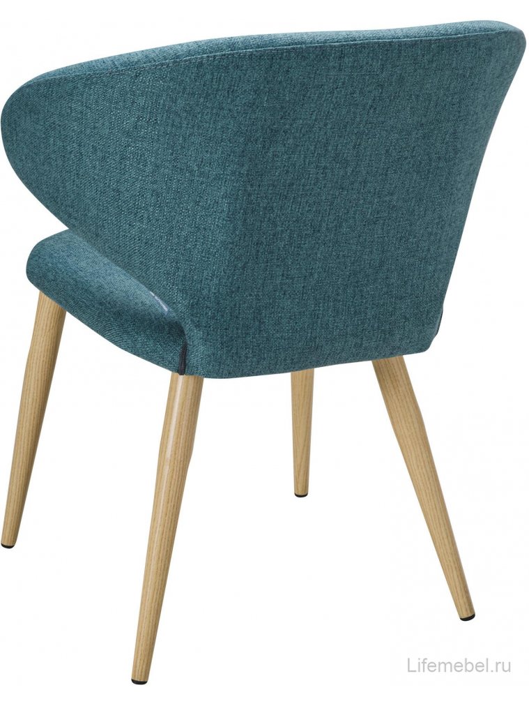 Кресло Askold Сканди блю / натуральное