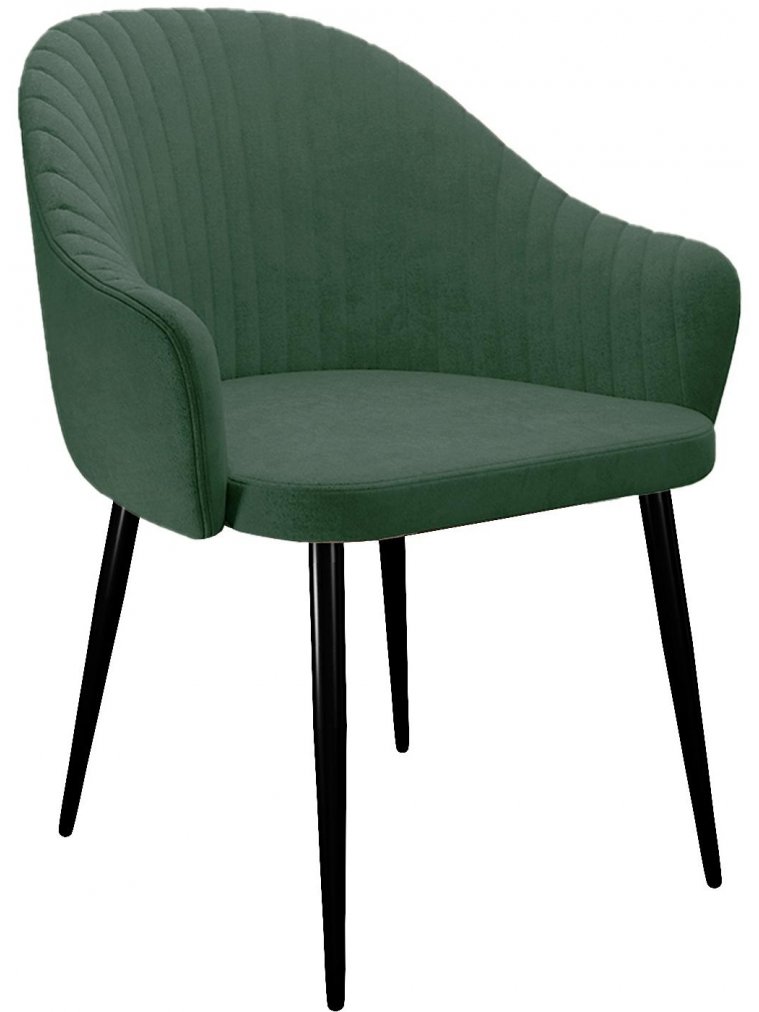 Кресло DikLine 440 зеленый / черный