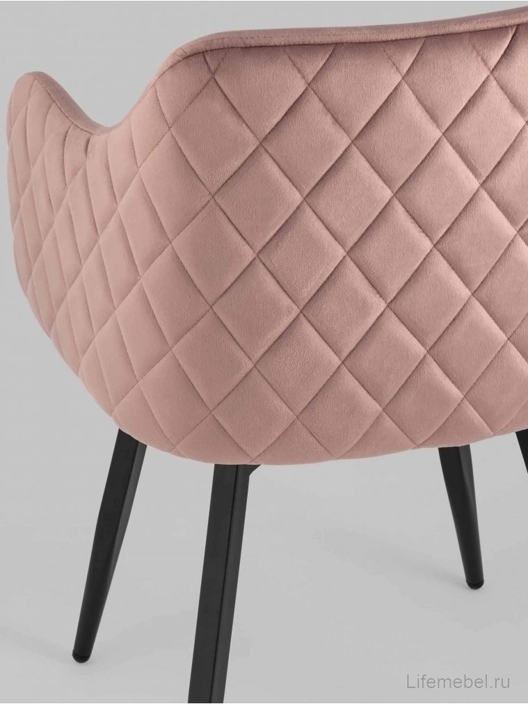 Кресло Эльмовит крутящееся пыльно-розовое