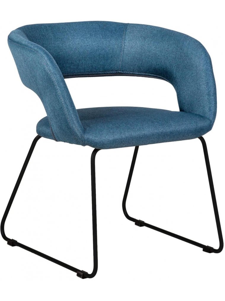 Кресло Hugs синий / link